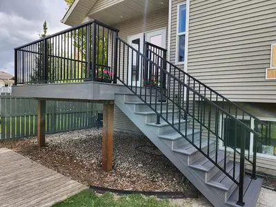 Railing Installation by Remy Rails Calgary