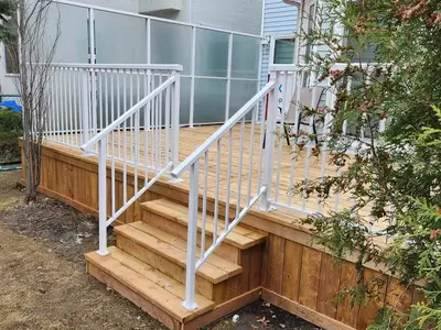 Railing Installation by Remy Rails Calgary